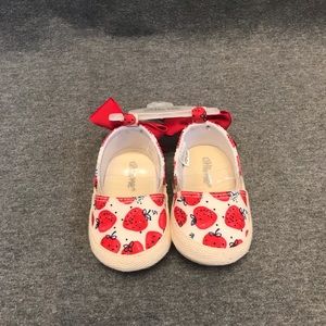 Little Me size 2 baby shoe